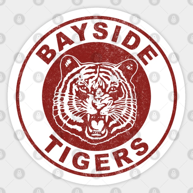 Bayside Tigers - vintage logo Sticker by BodinStreet